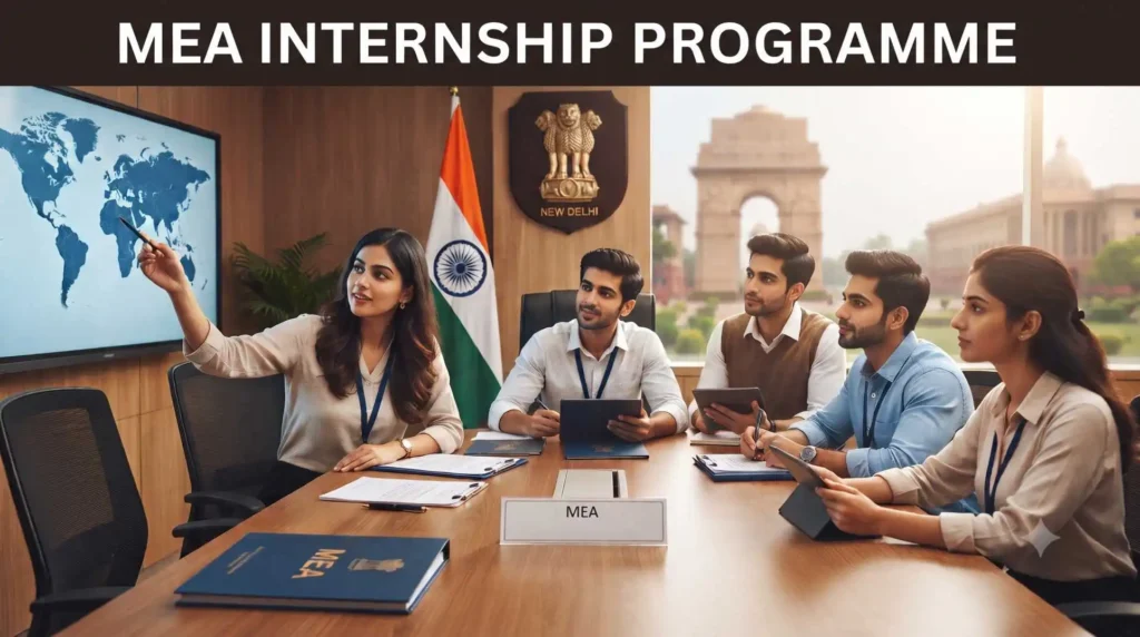 Ministry of External Affairs (MEA) Internship Programme